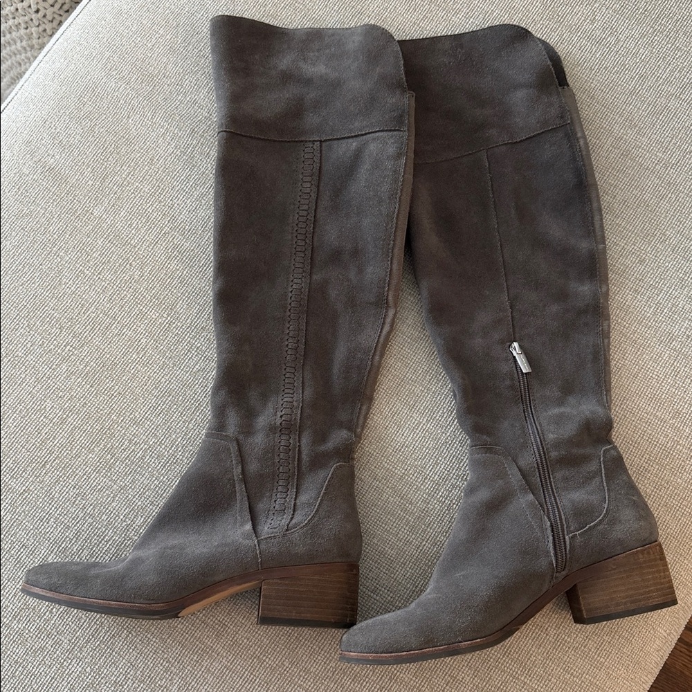 Vince Camuto Kochelda Gray Over the Knee Boots